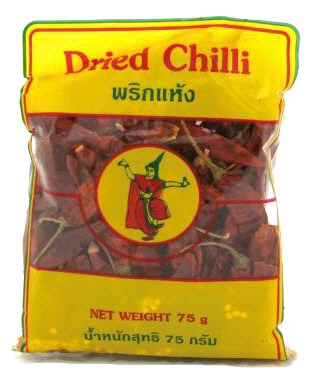 Chili (mittel groß) getrocknet