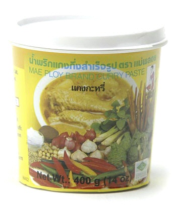 Gelbe Curry Paste für thailändische