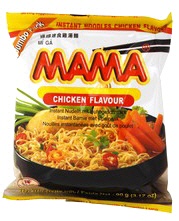 Instant Nudelsuppe mit Huhn