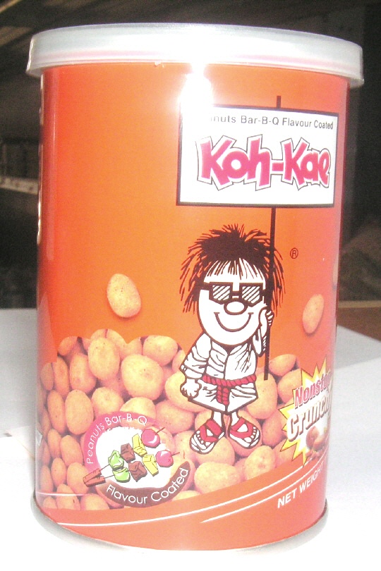 Thai Erdn&uuml;sse mit Bar-B-Q-&Uuml;berzug