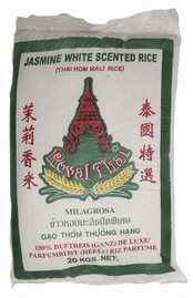 Jasmine white scented rice