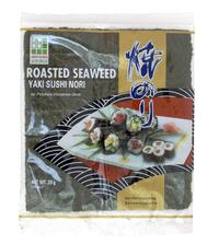 Seetang Sushi Bl&auml;tter Ger&ouml;stet